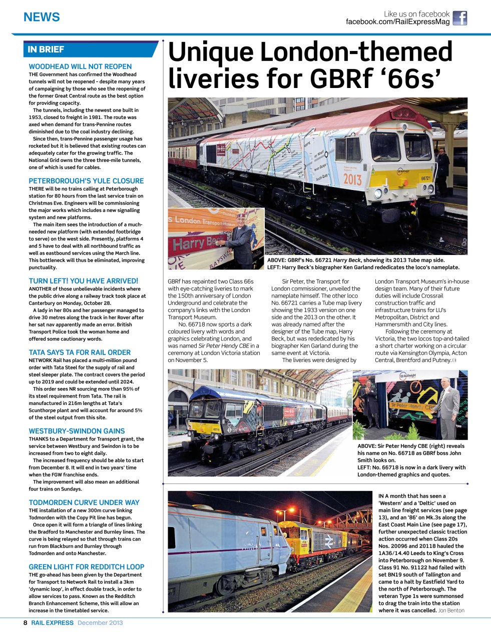 Rail Express Preview Pages
