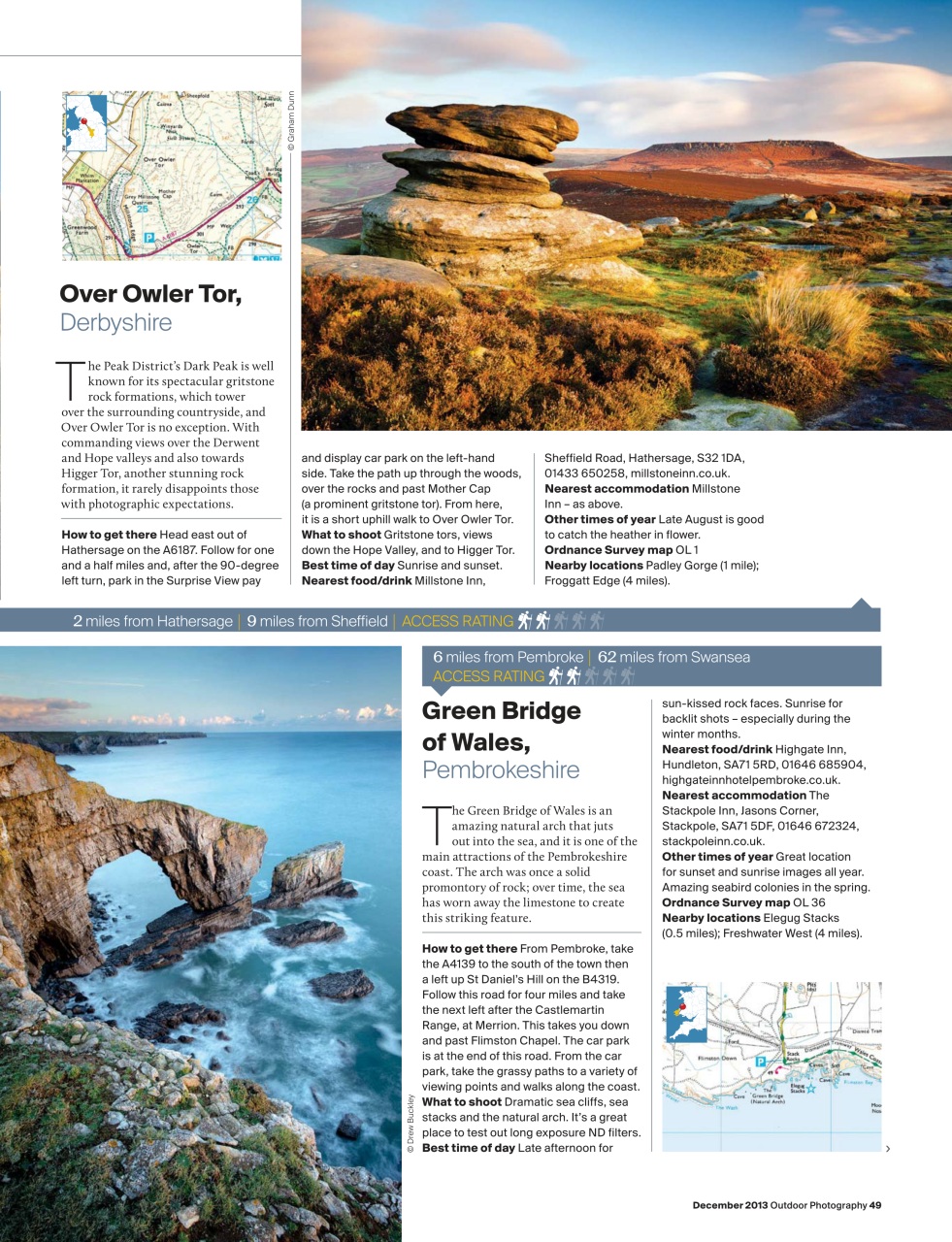 Outdoor Photography Preview Pages