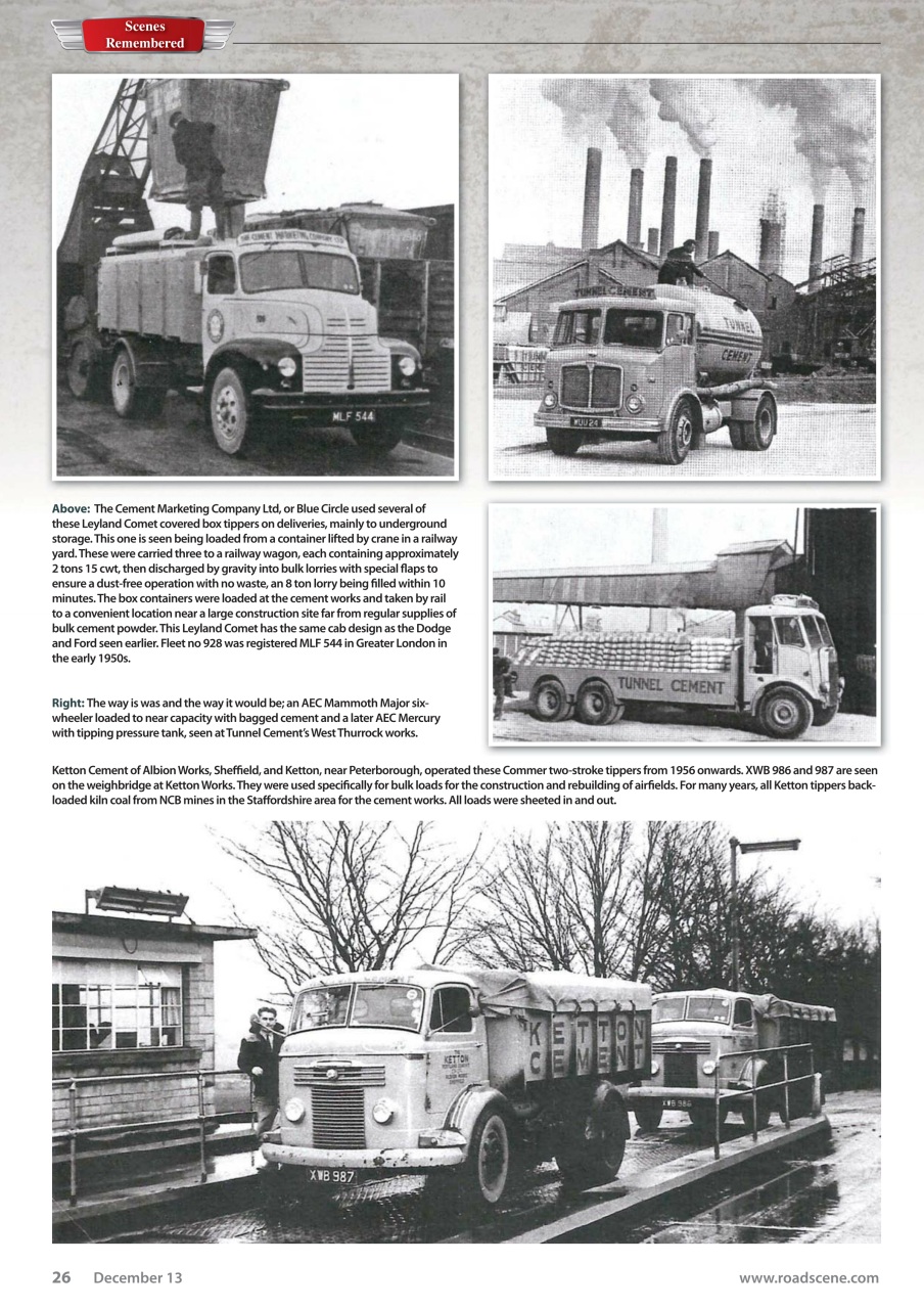 Vintage Roadscene Preview Pages