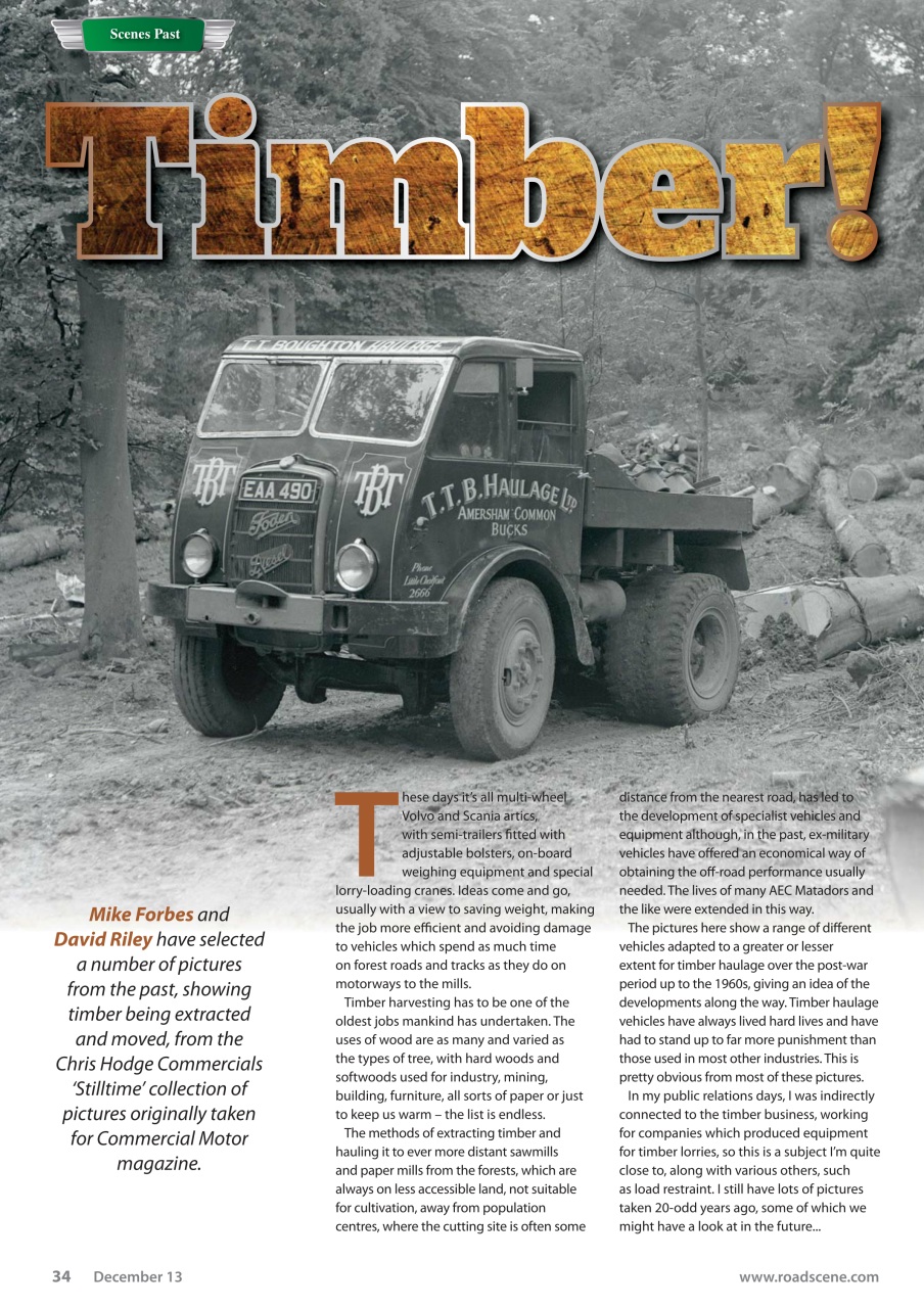 Vintage Roadscene Preview Pages