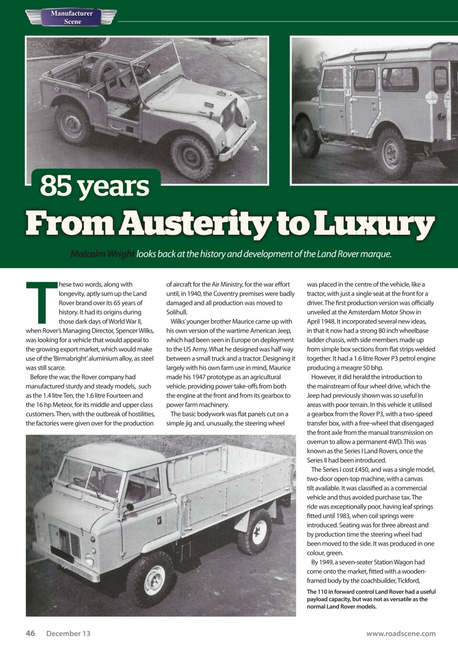 Vintage Roadscene Preview Pages