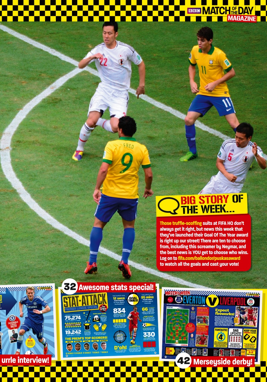 Match of the Day Preview Pages