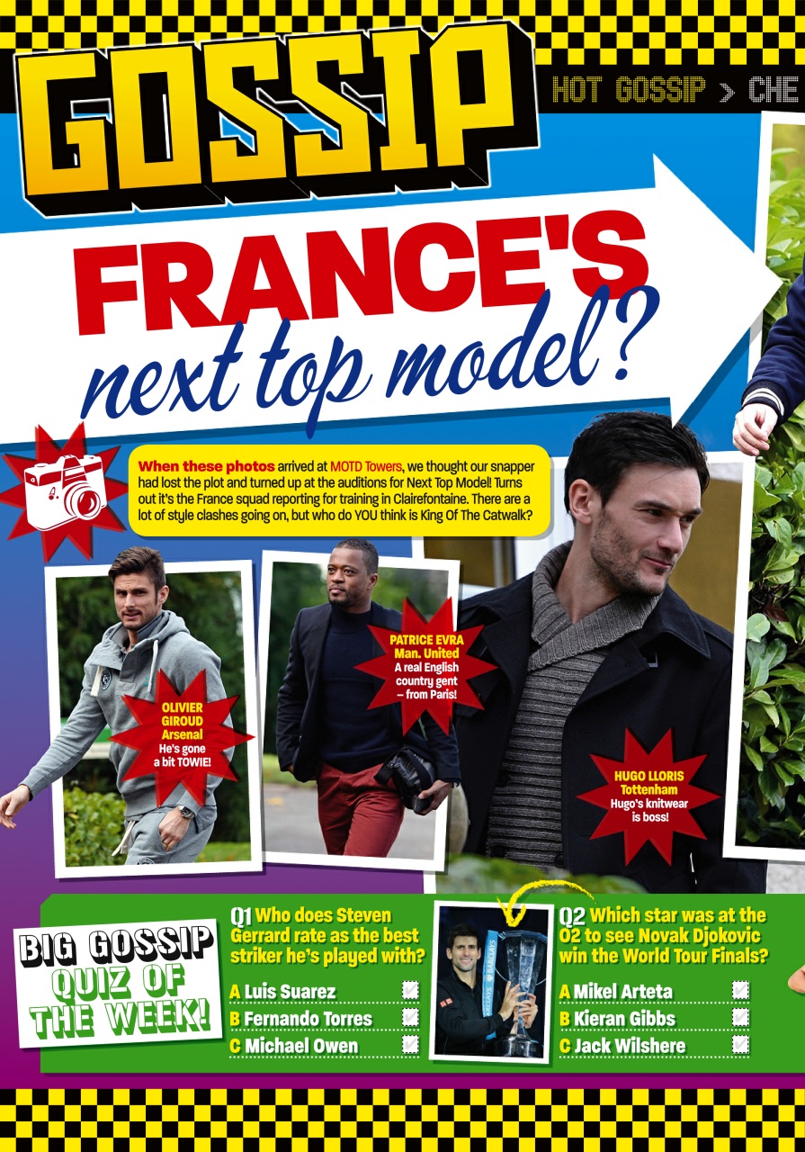 Match of the Day Preview Pages