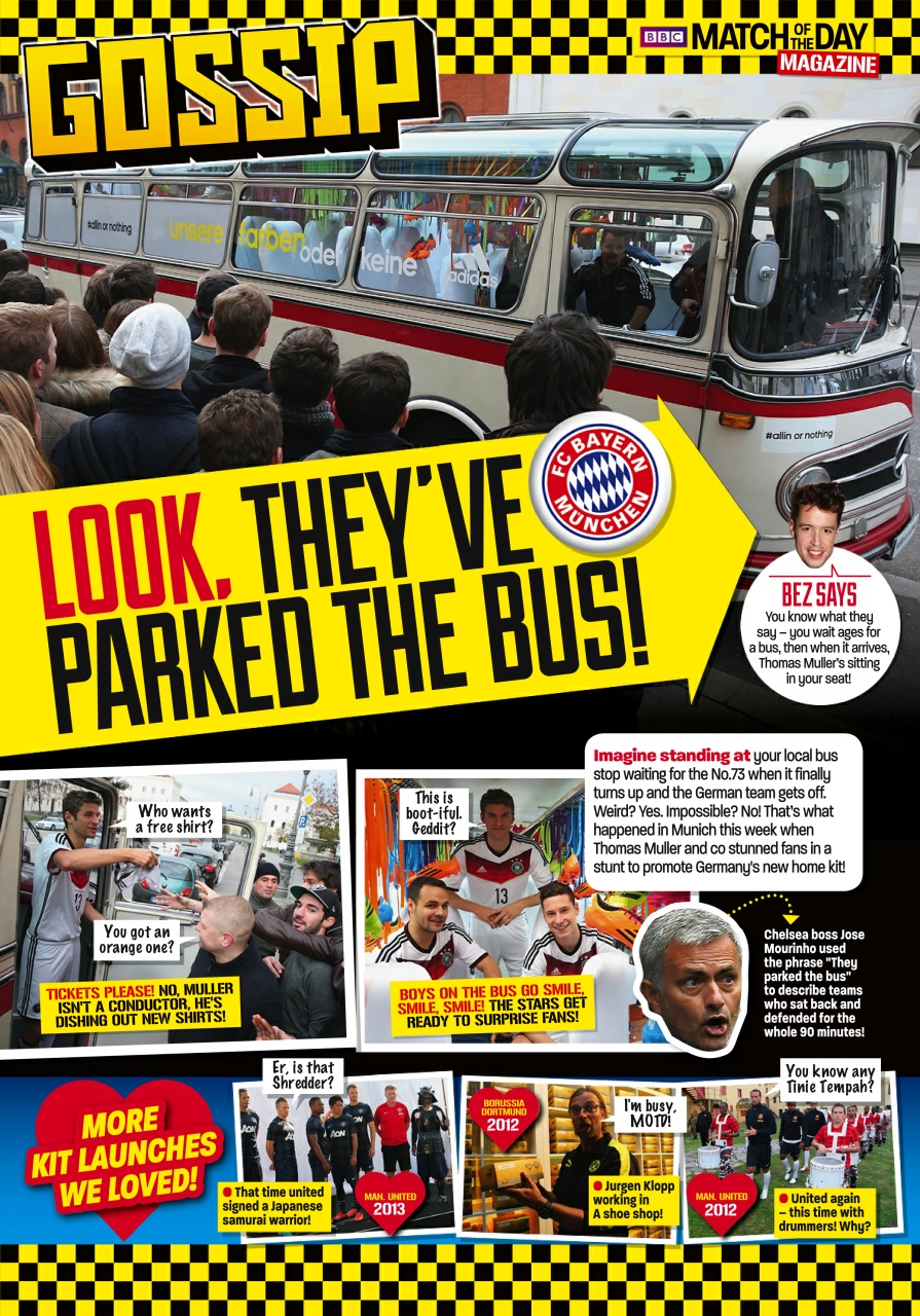 Match of the Day Preview Pages