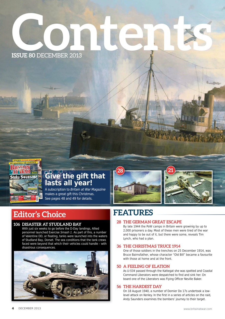 Britain at War Magazine Preview Pages