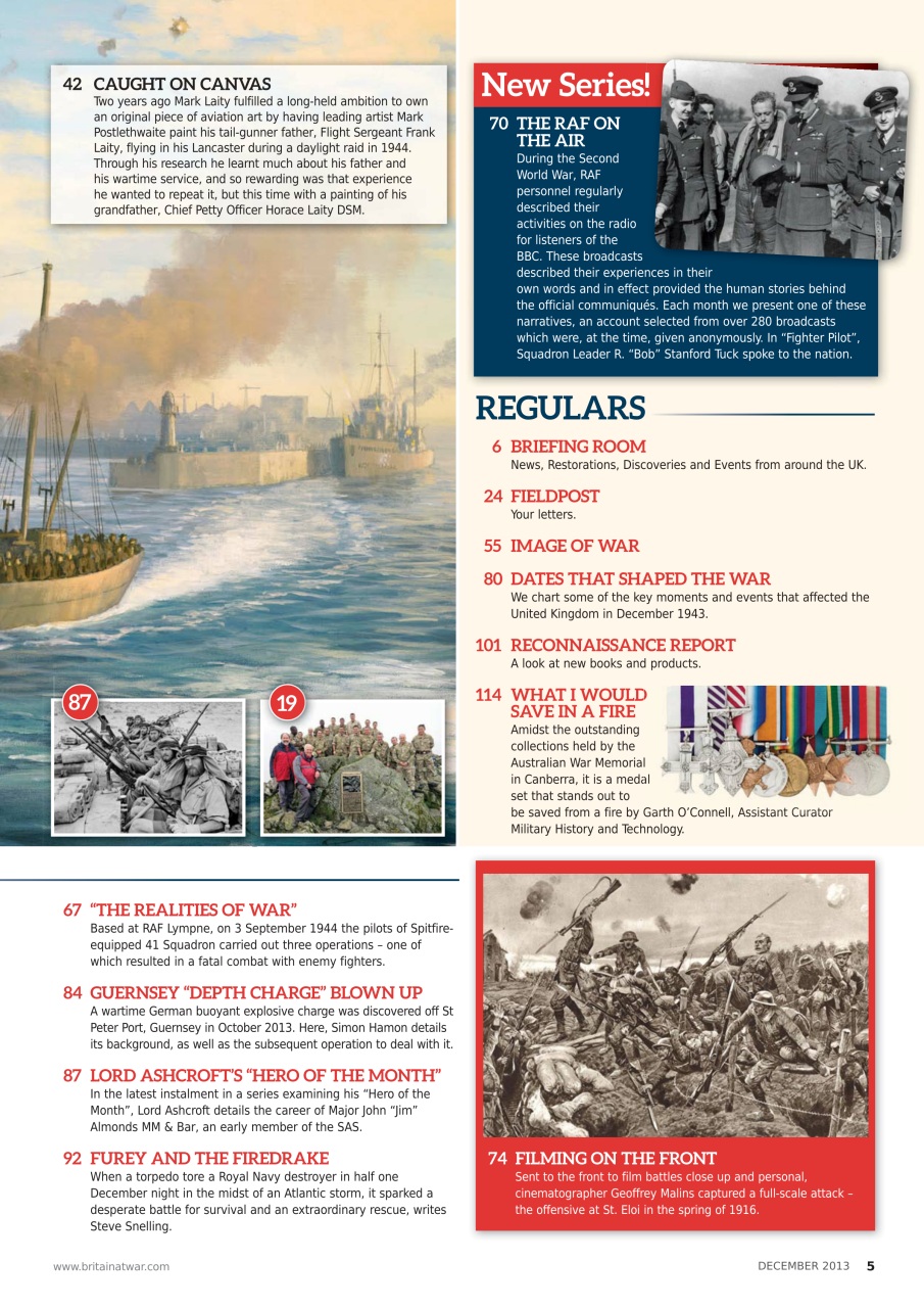 Britain at War Magazine Preview Pages