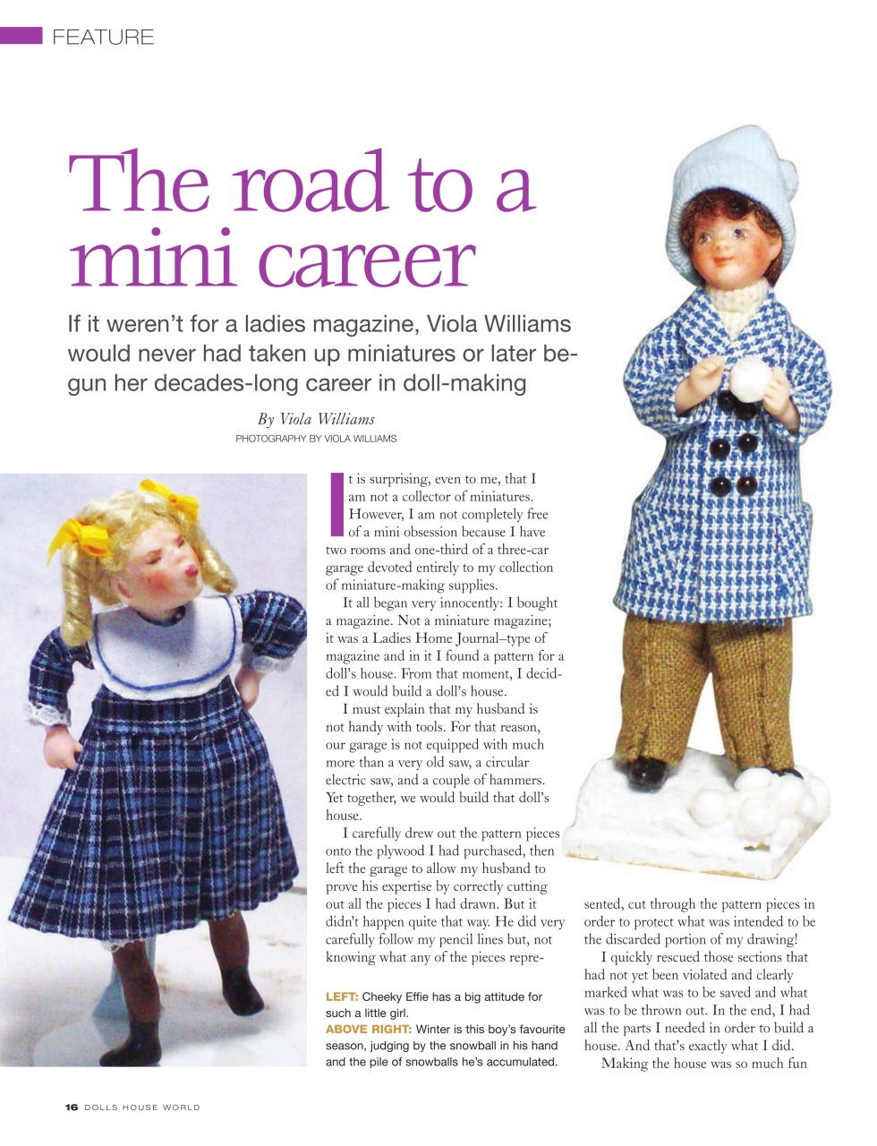 Dolls House World Preview Pages