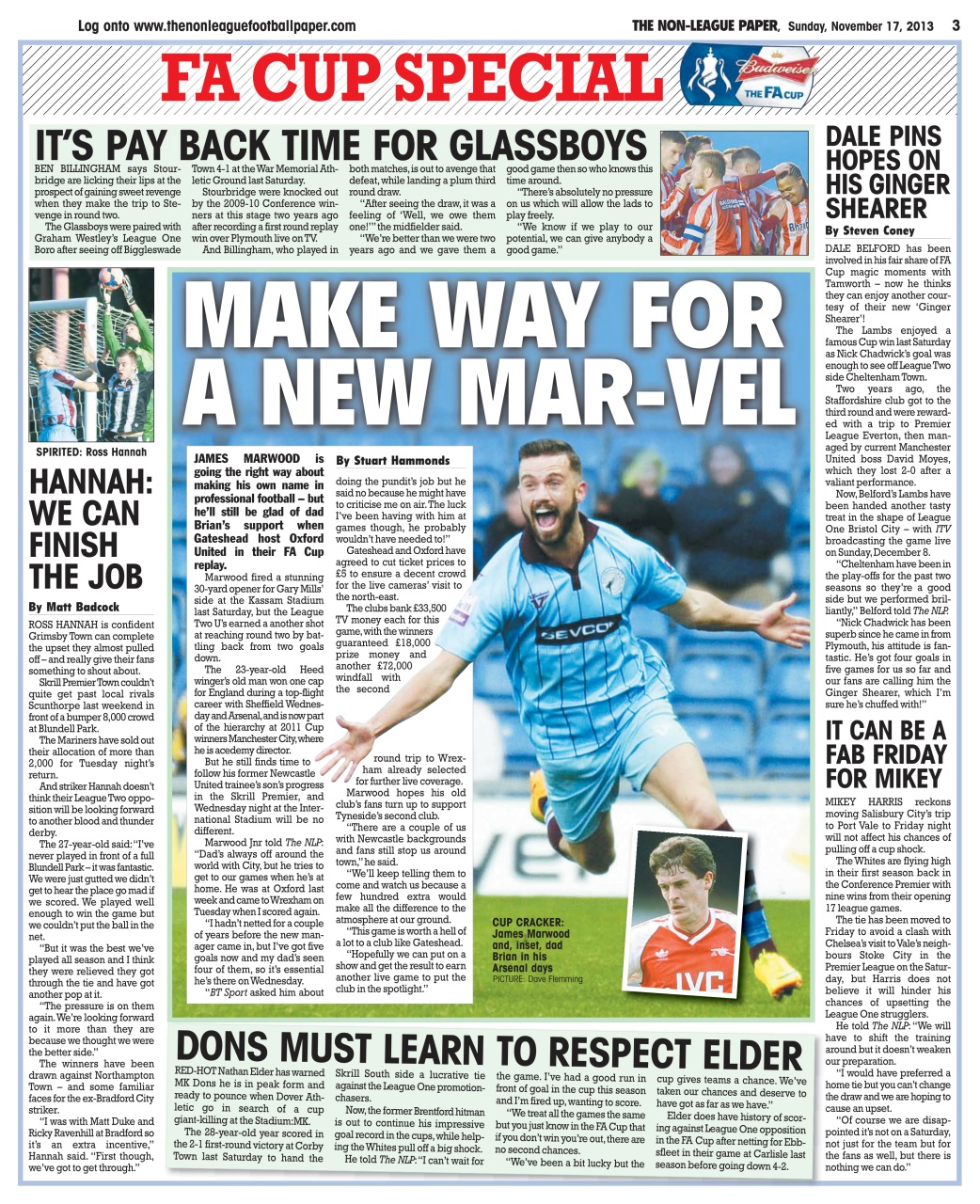 The Non-League Football Paper Preview Pages
