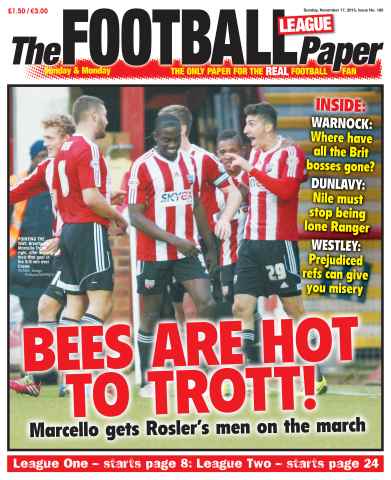 The Football League Paper issue 17th November 2013