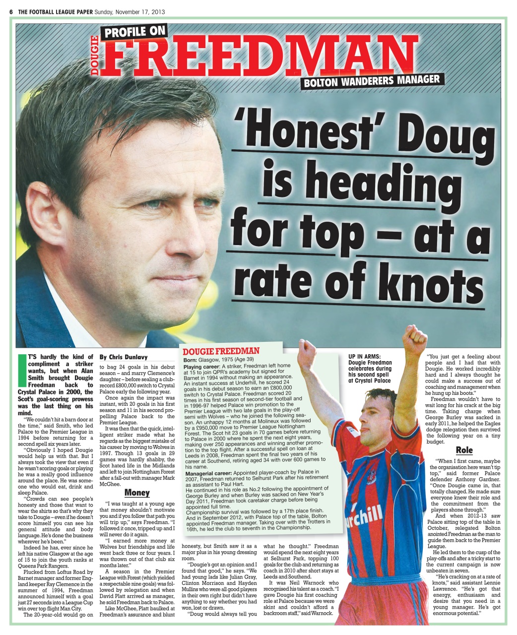 The Football League Paper Preview Pages