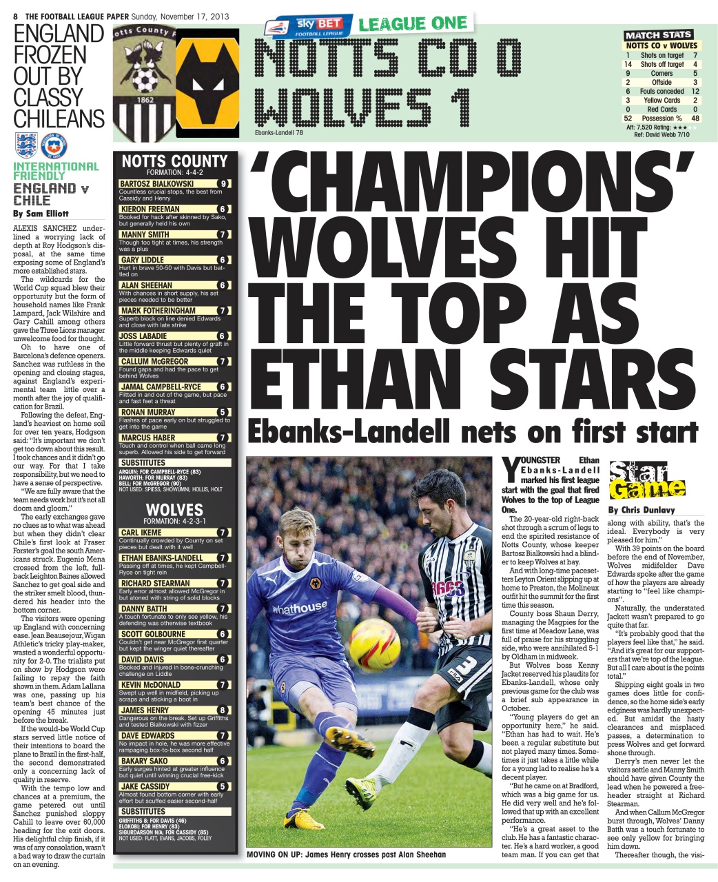 The Football League Paper Preview Pages