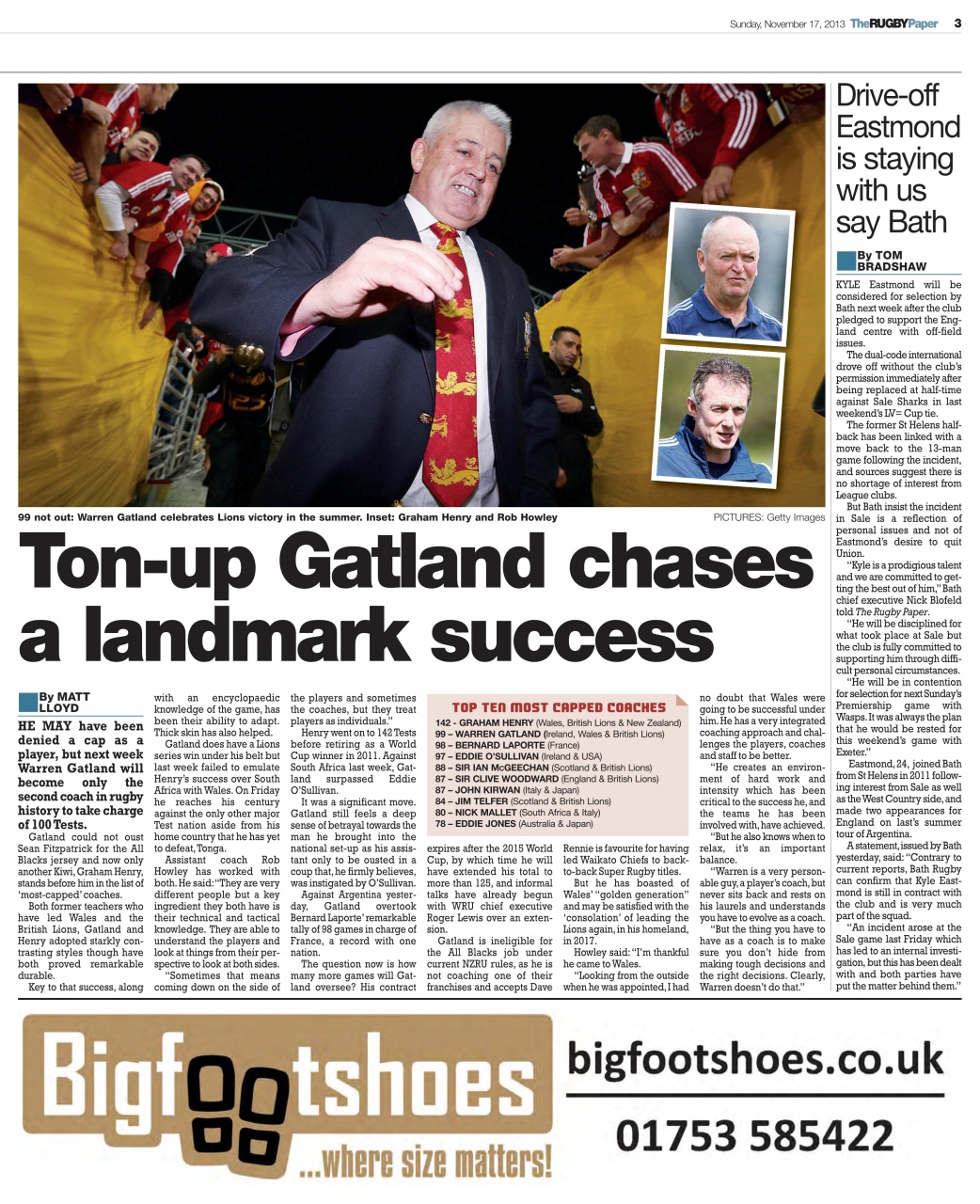 The Rugby Paper Preview Pages