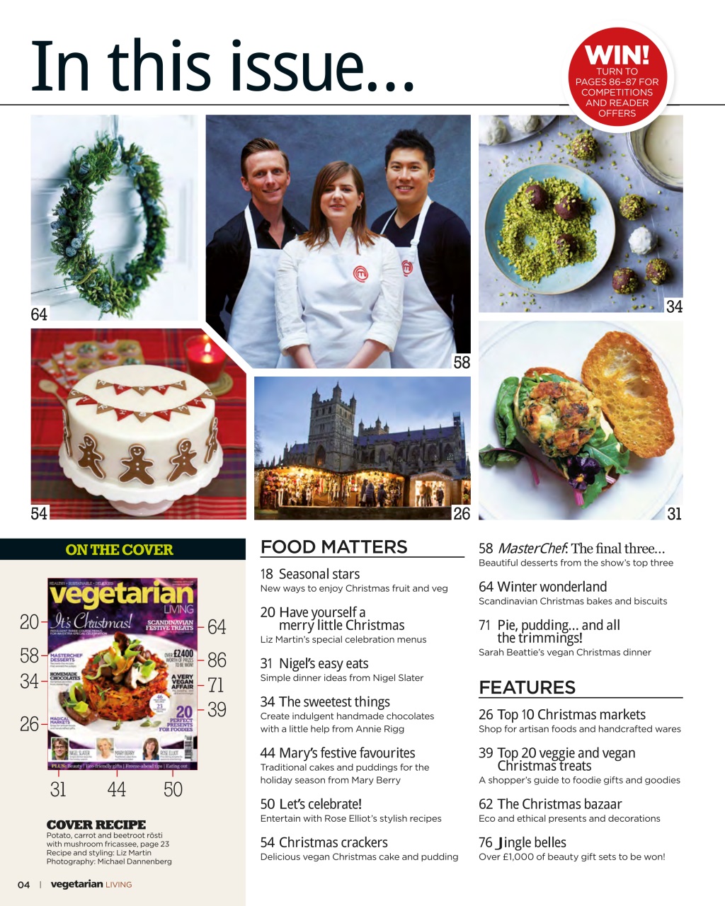 Vegetarian Living Preview Pages