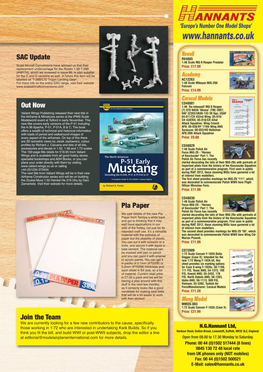 Model Airplane International Preview Pages