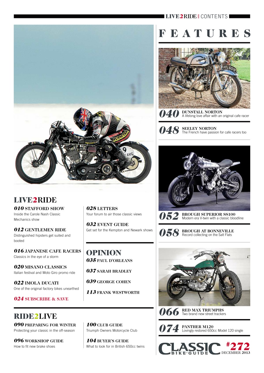 Classic Bike Guide Preview Pages