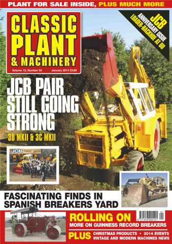 Classic Plant & Machinery issue Vol.12 No.4 JCB pair still going strong