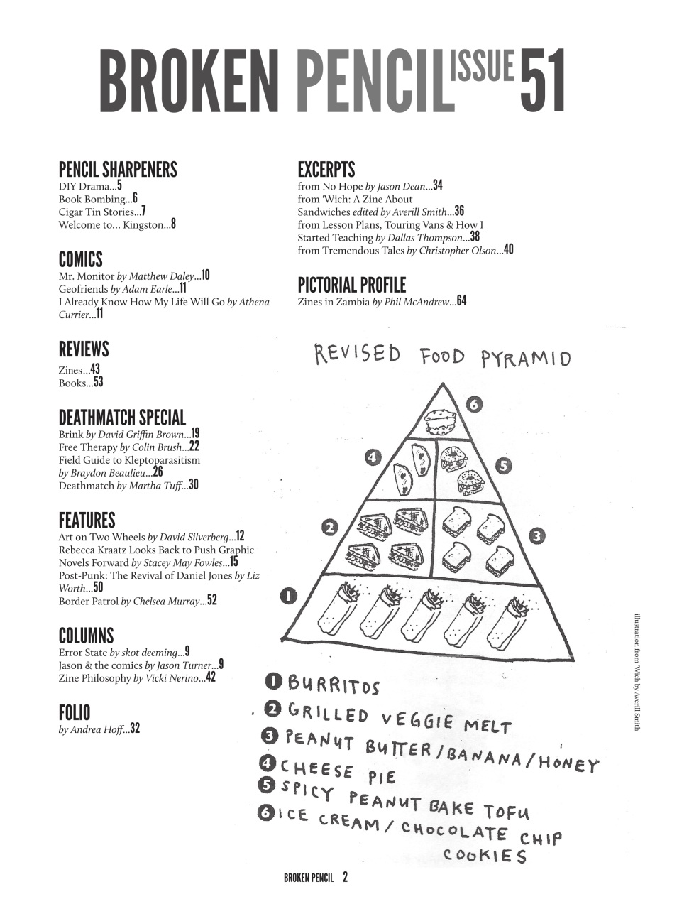 Broken Pencil Preview Pages