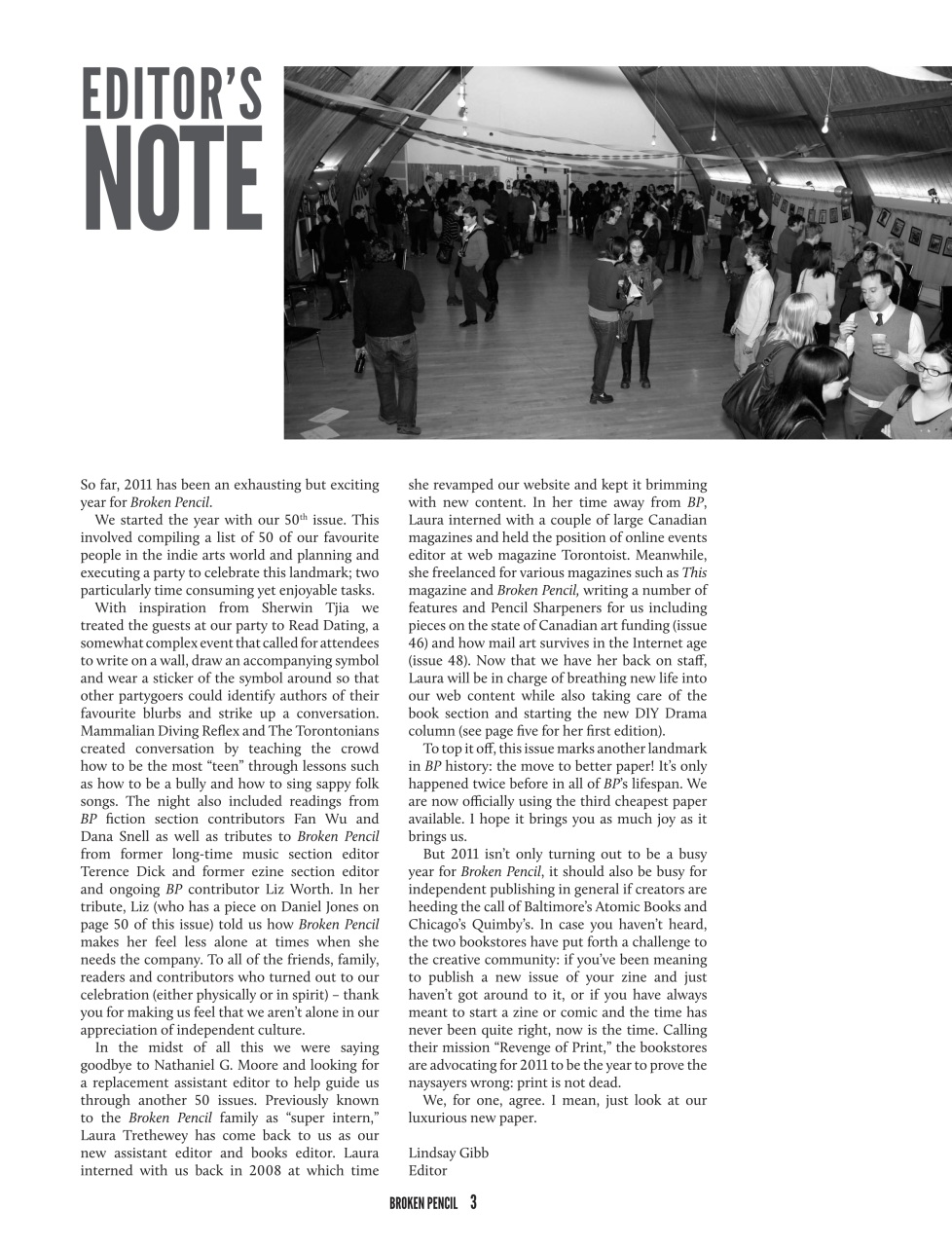 Broken Pencil Preview Pages