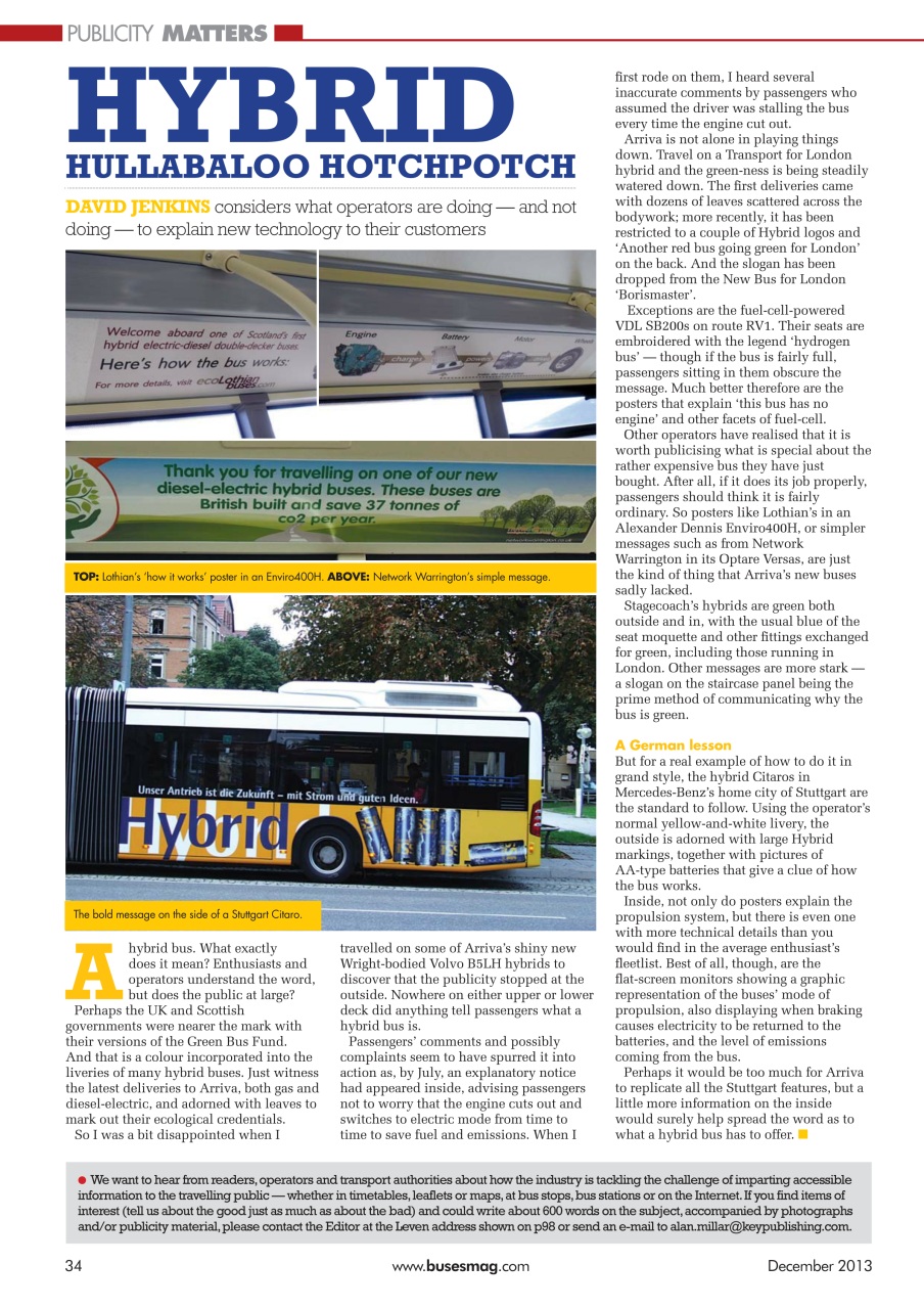Buses Magazine Preview Pages