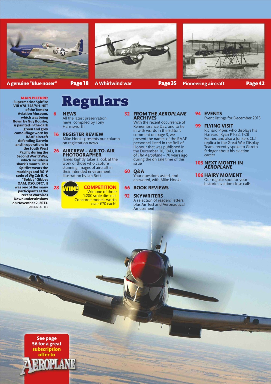 Aeroplane Preview Pages