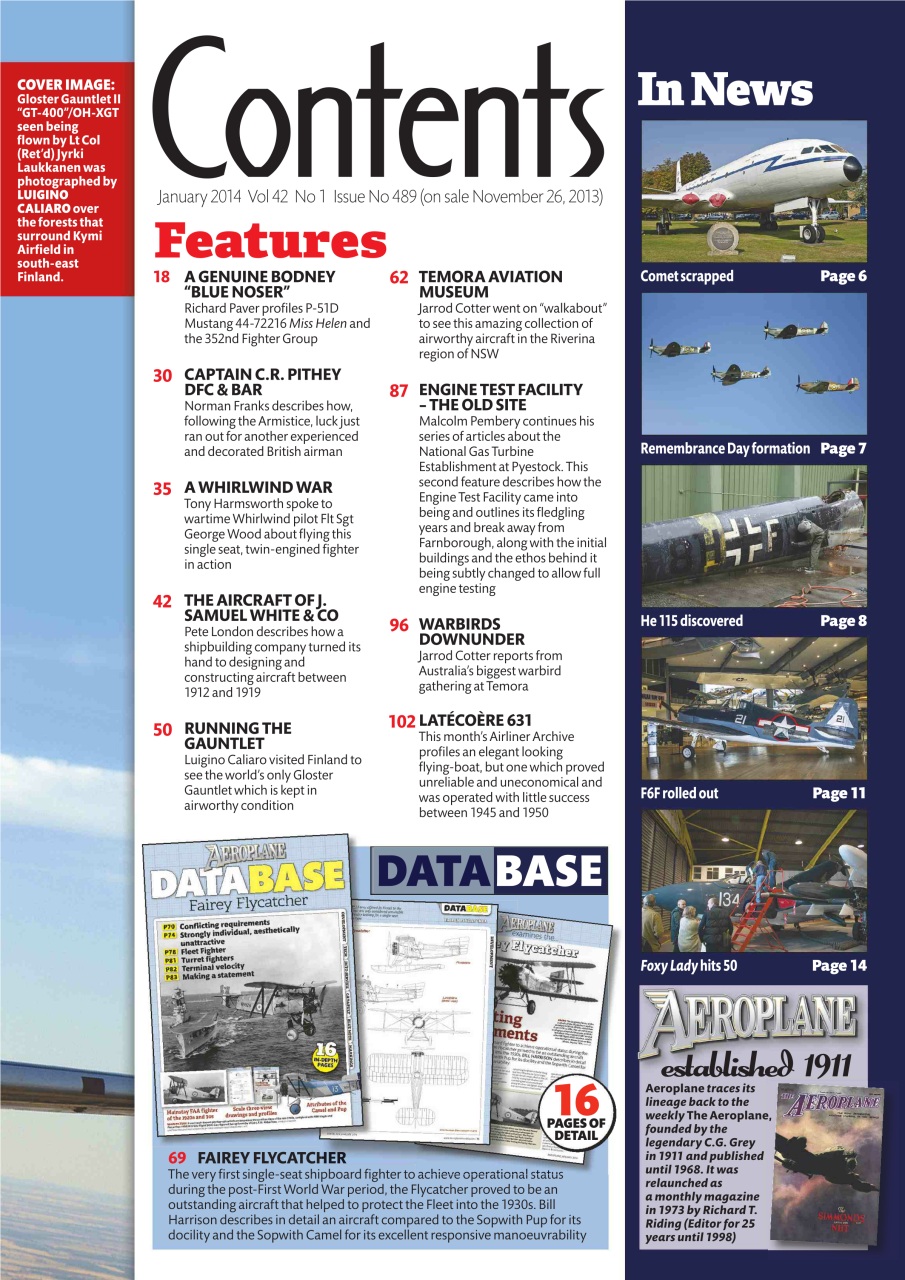 Aeroplane Preview Pages