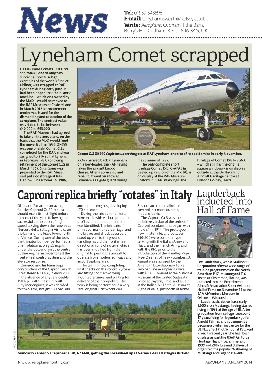 Aeroplane Preview Pages