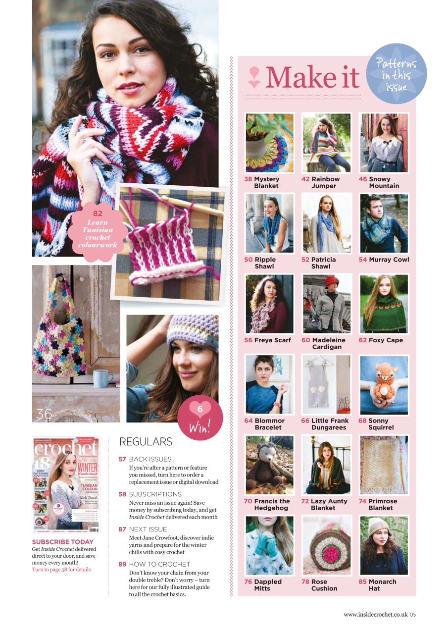 Inside Crochet Preview Pages