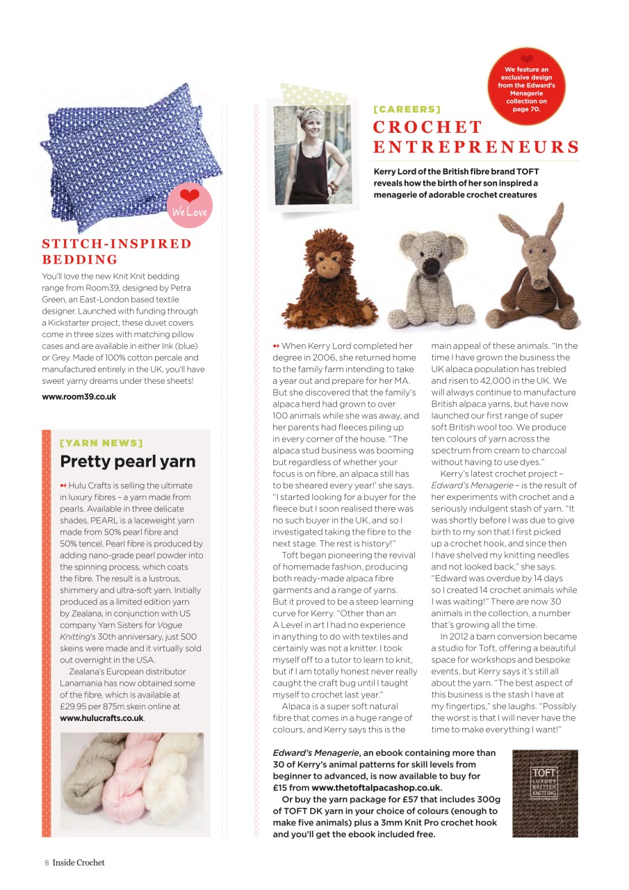 Inside Crochet Preview Pages