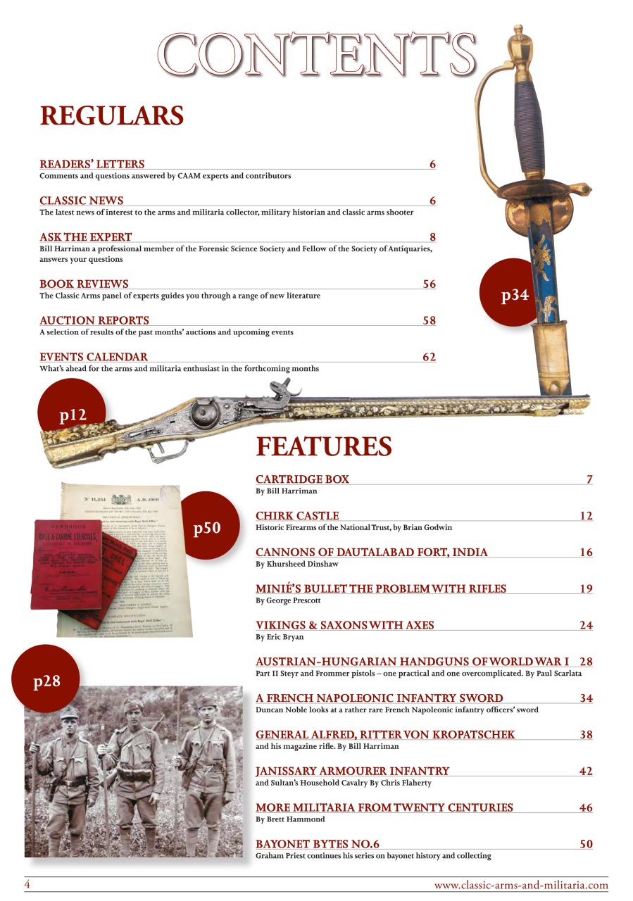 Classic Arms & Militaria Preview Pages