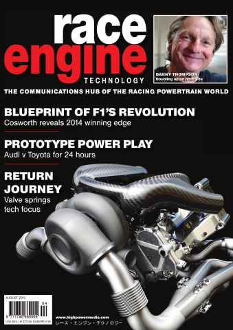 Race Engine Technology issue 72 August 2013