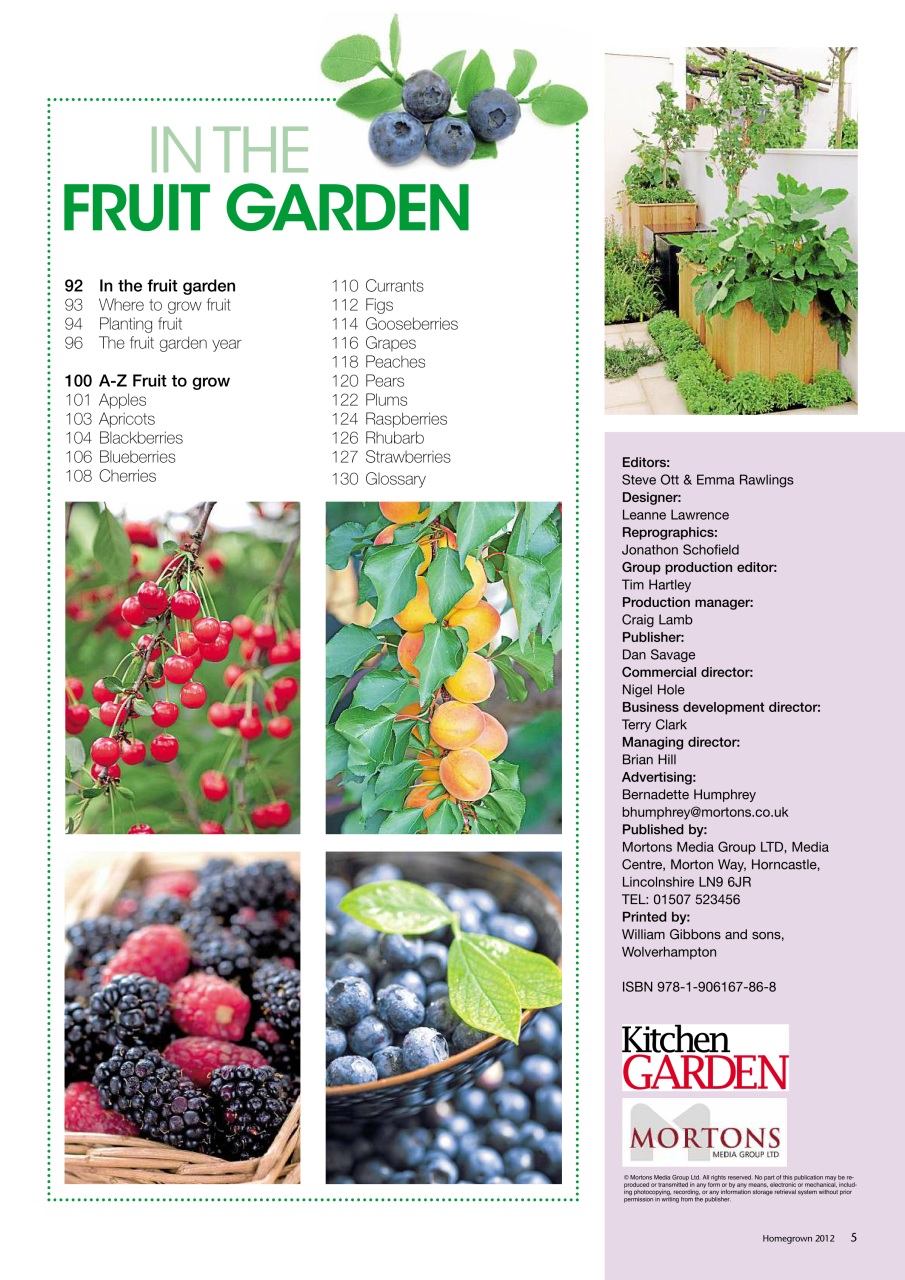 Kitchen Garden Magazine Preview Pages