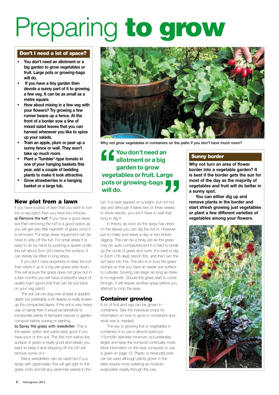 Kitchen Garden Magazine Preview Pages