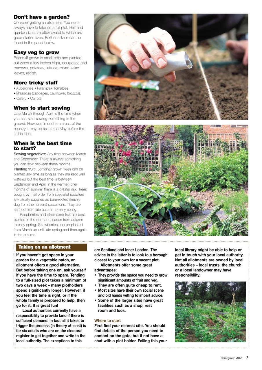Kitchen Garden Magazine Preview Pages