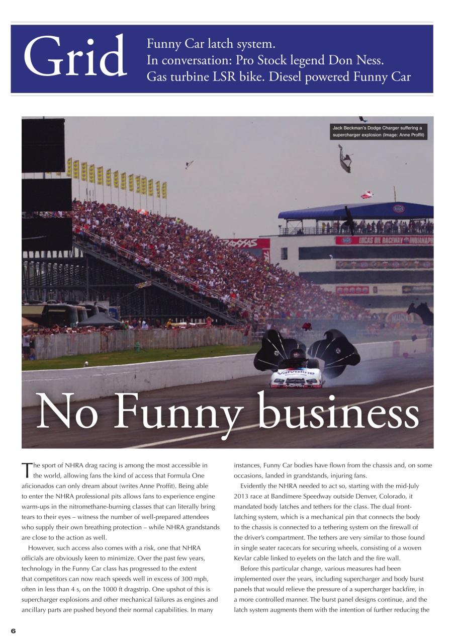 DRAG Race Technology Preview Pages