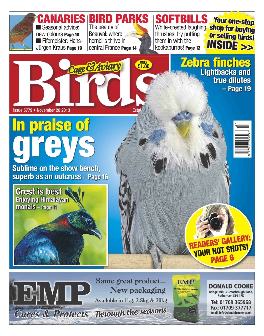 Cage & Aviary Birds Preview Pages