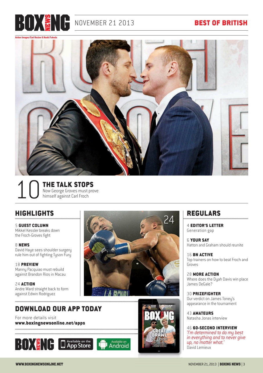 Boxing News Preview Pages