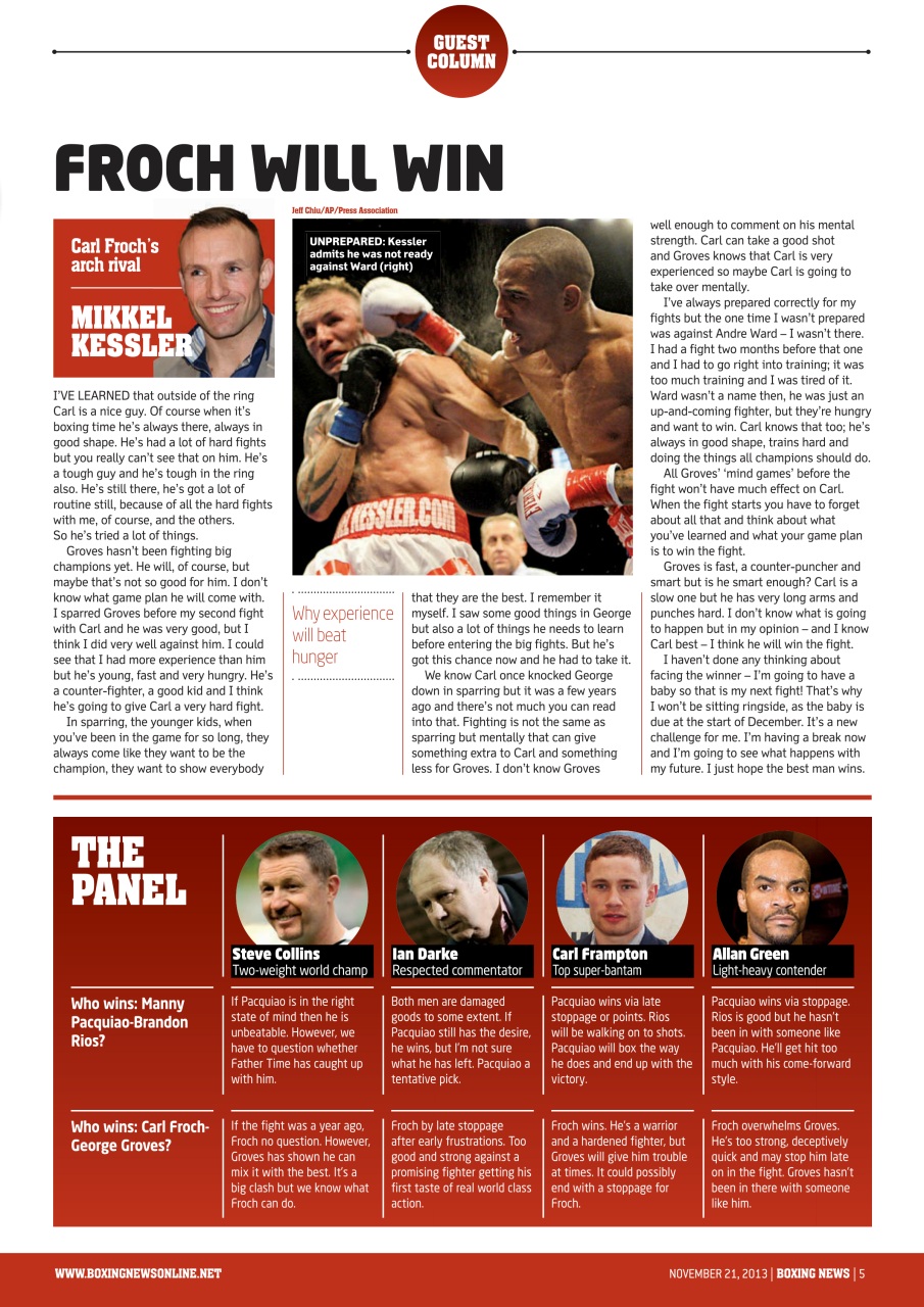 Boxing News Preview Pages
