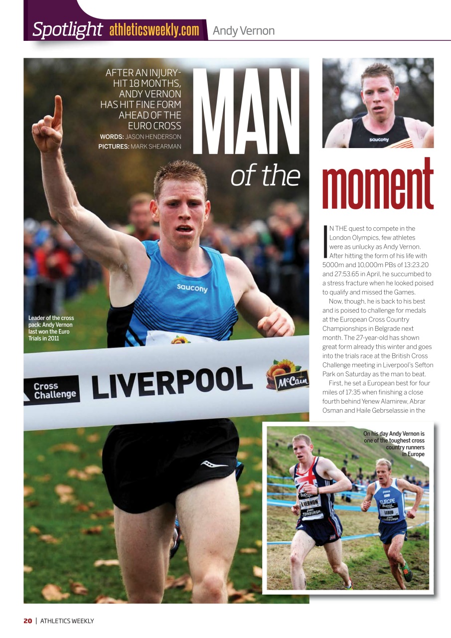 AW – Athletics Weekly Magazine Preview Pages