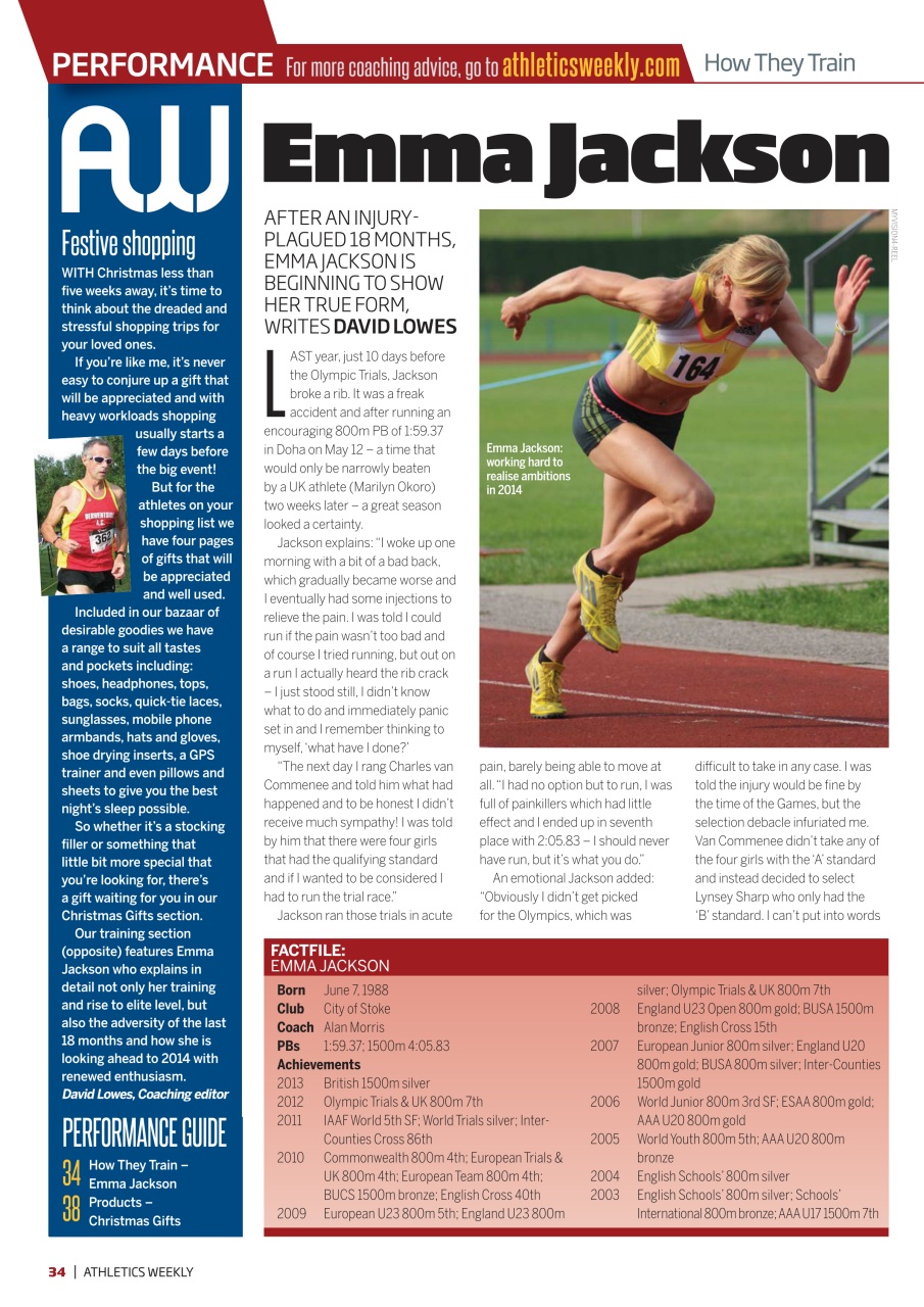 AW – Athletics Weekly Magazine Preview Pages