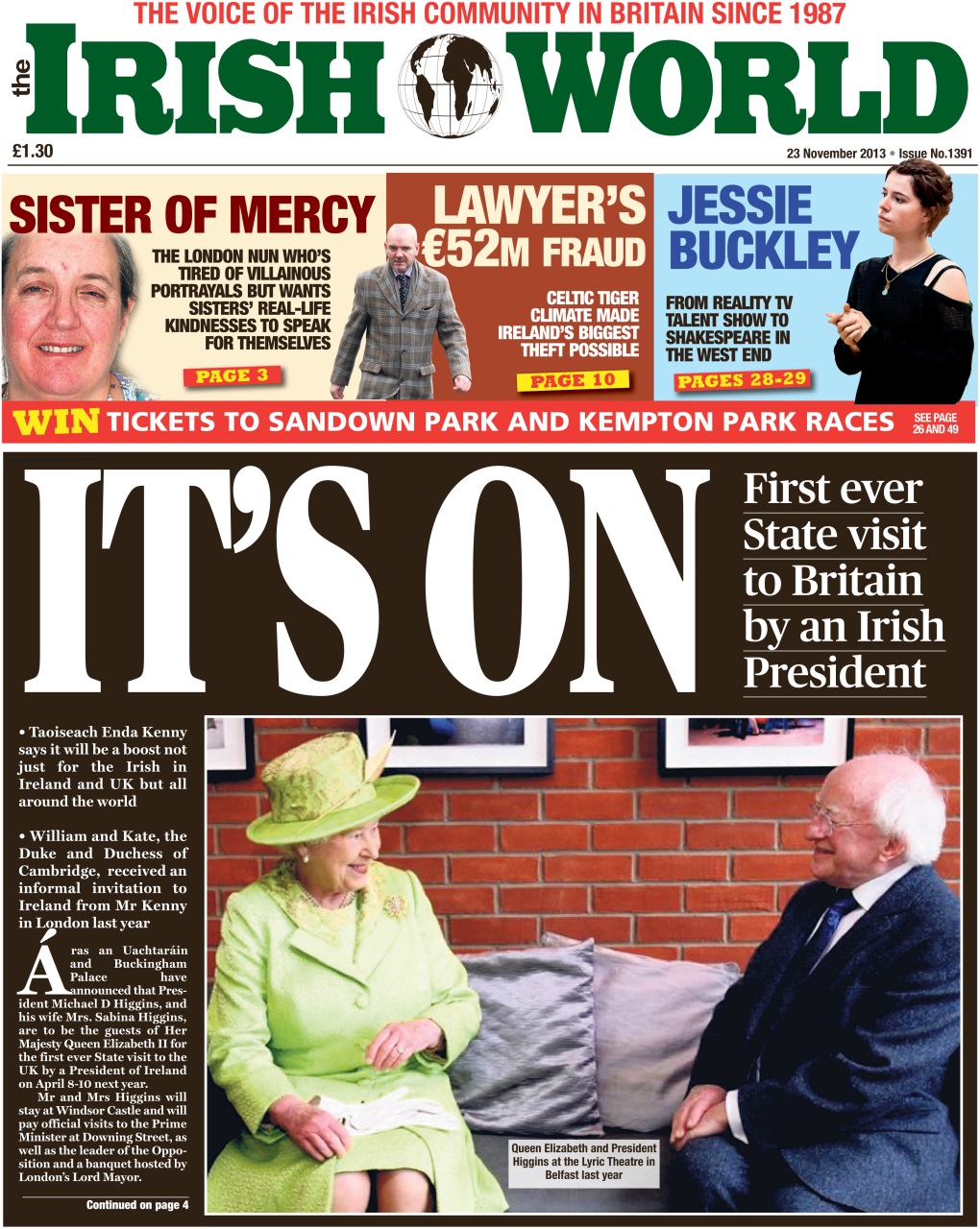 Irish World Preview Pages