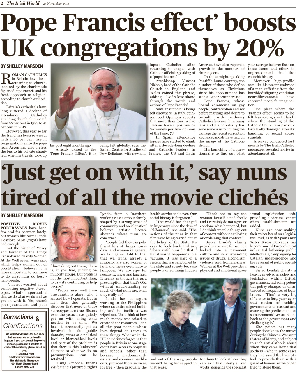 Irish World Preview Pages