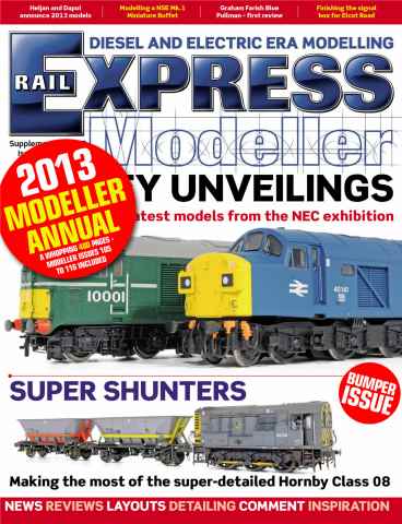 Rail Express issue Rail Express Modeller Annual 2013