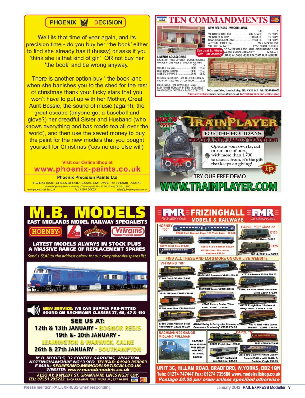Rail Express Preview Pages