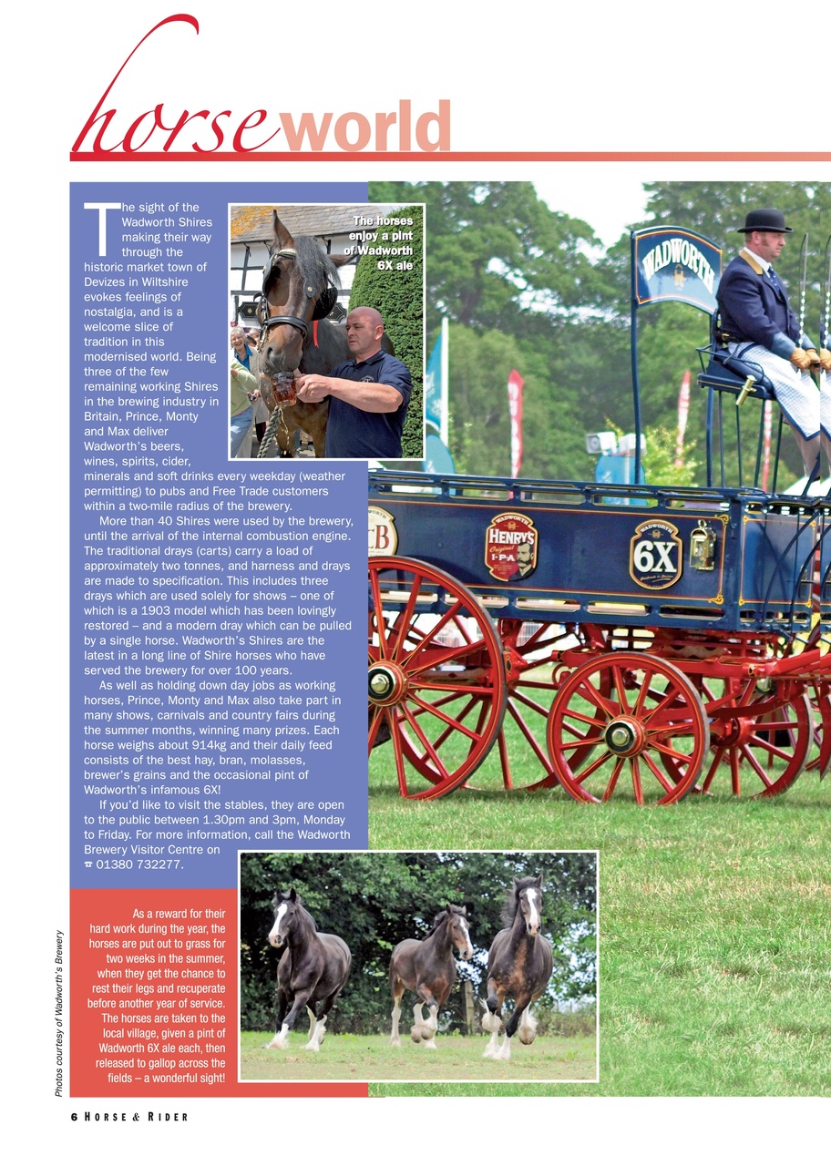 Horse&Rider Magazine - UK equestrian magazine for Horse and Rider Preview Pages