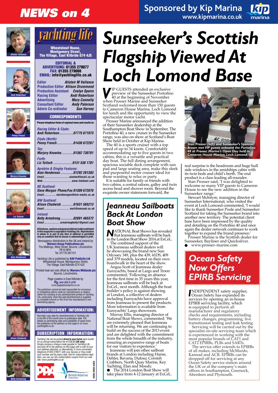 Yachting Life Preview Pages