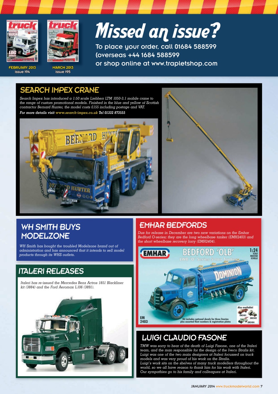 Model Car Truck Motorcycles World Preview Pages