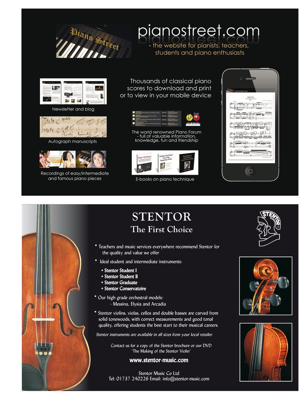 Music Teacher Preview Pages