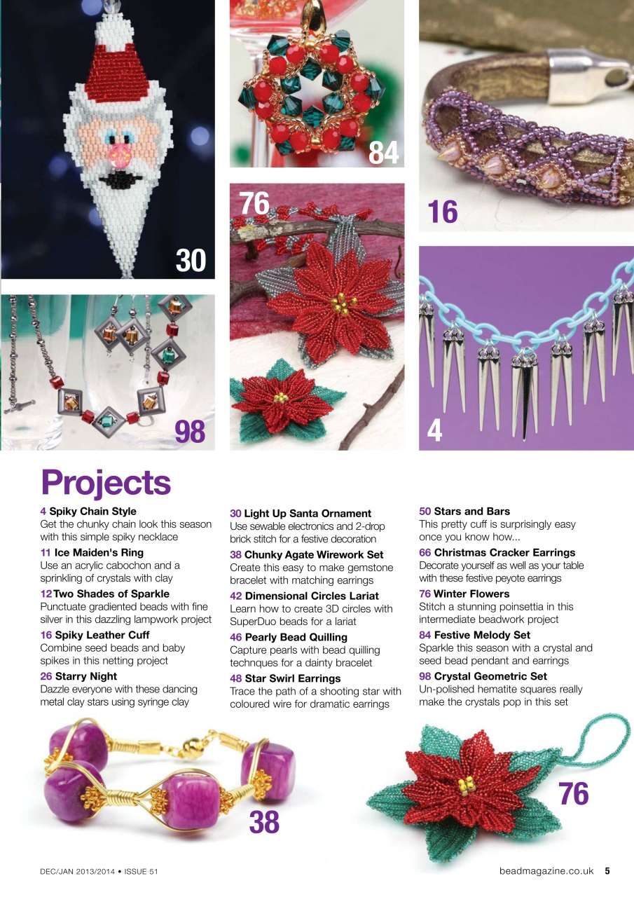 Bead & Jewellery Magazine Preview Pages
