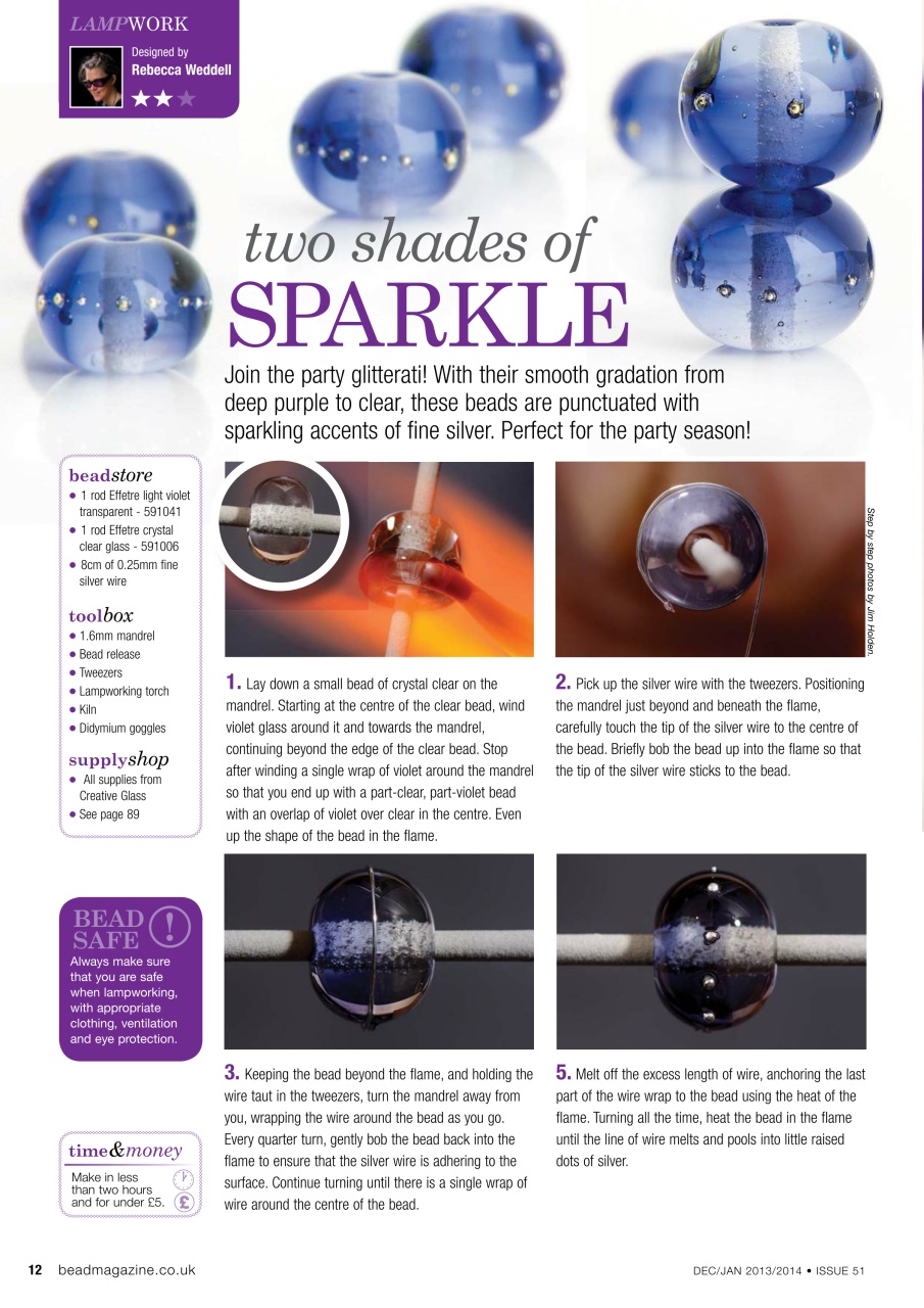 Bead & Jewellery Magazine Preview Pages