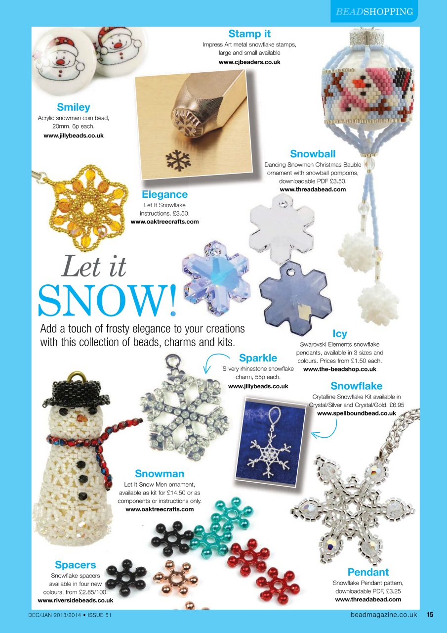 Bead & Jewellery Magazine Preview Pages